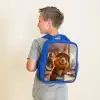 Bertus Bouwbever Kinderrugzak - Blauw middel -sfeer2