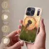 Paardenbloem - Zonsondergang - Veld Telefoonhoesje iPhone 17 Pro klein -sfeer3_NL