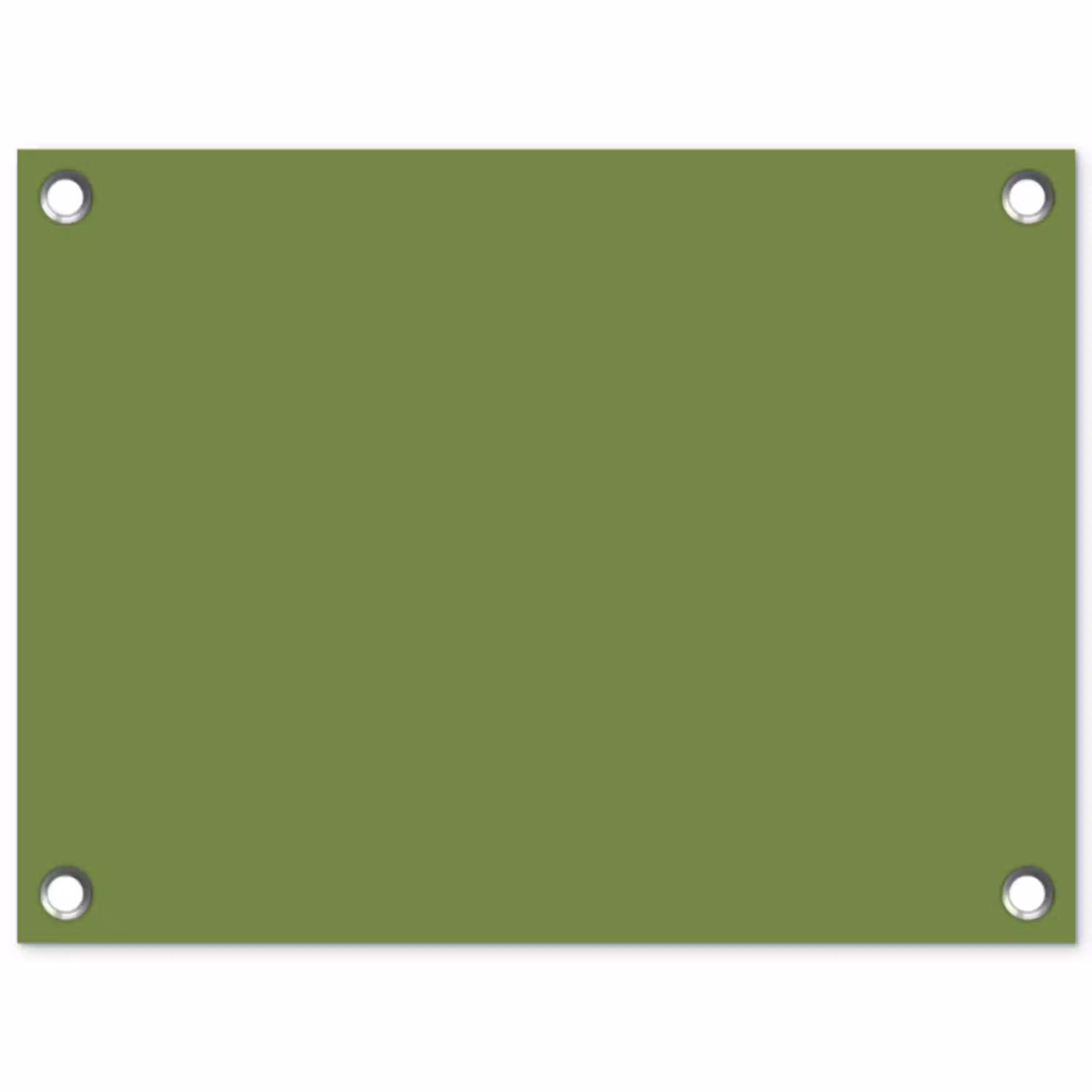 Moss - Green - Groen tuinposter los doek klein 239 -3d