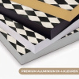 Klassiek - Patroon - Zwart Textielframe zwart klein 947 -USP_kleurenNL