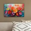 Bloemen - Kunst - Watercolor - Botanisch canvas 2cm klein -sfeer3