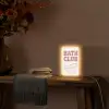 Retro - Bad - Roze Light Box met kabel (Tafellamp) klein -sfeer4