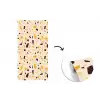 Terrazzo -  Patroon - Geel - fotobehang vinyl groot 64 -3d