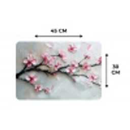 Bloesem - Kunstzinnig - Roze - Sakura Placemat vinyl groot -specs