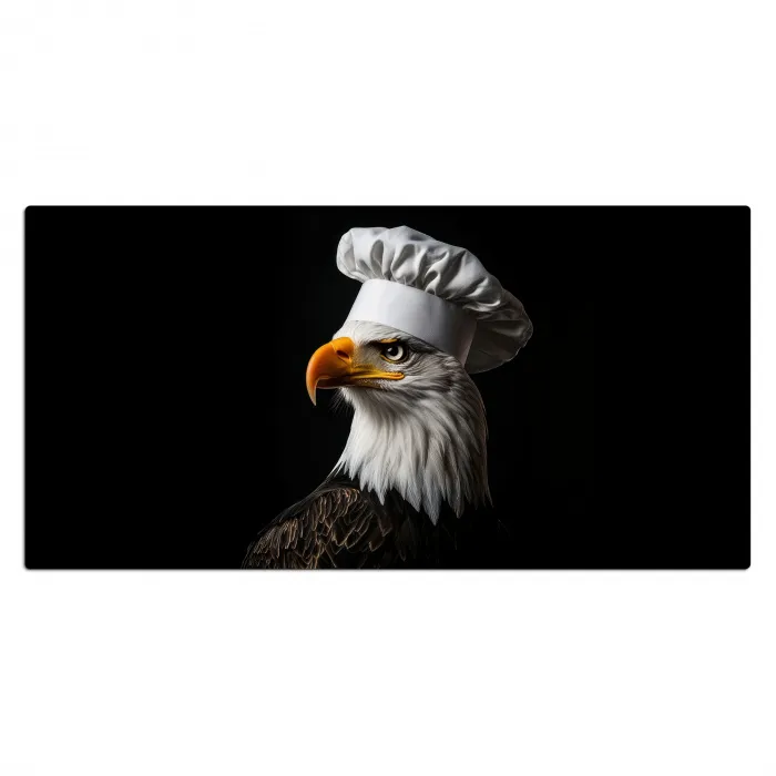 Arend -Amerika - Koksmuts - Vogel - Stoer Muismat XXL klein -3d_leeg