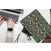 Patroon - Botanisch - Kleurrijk laptophoes neopreen klein 279 -bureau