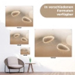 Hazestaartgras - Graanharen - Zonlicht tuinposter los doek klein -Xsfeer9_DE