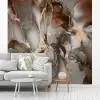 Grijs - Goud - Marmer - Marmerlook fotobehang vinyl groot -woonkamer