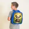 Panda - Bamboebos - Groen Kinderrugzak - Blauw middel -sfeer2
