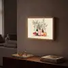 Wijnflessen - Takken - Sinaasappels Light Box met batterij (Wandlamp) middel -sfeer1