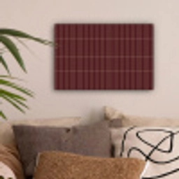 Lijnen - Patroon - Bordeaux canvas 2cm klein 34 -sfeer1