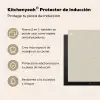 Lichtbeige - Terrazzo - Grijs Inductie beschermer vinyl 3mm middel 274 -zzzzzzusp-haakje_ES