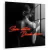 Wijn - Vrouw - Neon - Quote plexiglas 5mm klein -zzzproduct_nieuw