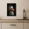 Bruin - Kok - Hondje KitchenYeah - Keuken - Fotolijst klein -sfeer2