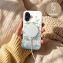 Aquarel - Lotusbloemen - Kleurrijk Toughcase MagSafe Apple iPhone 17 klein -USP_MagsafeV