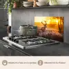 Hert - Dieren - Zonsondergang - Winter - Heide - Natuur keuken achterwand spatscherm klein -usp_FR