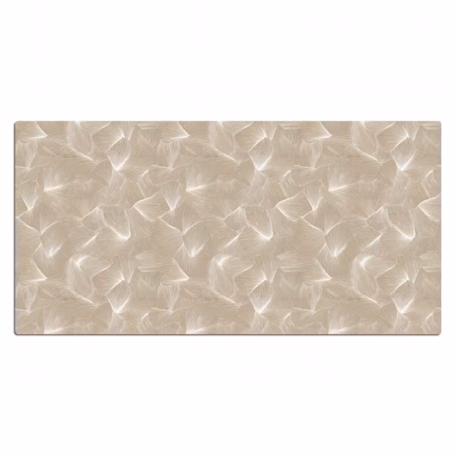 Schreibtischunterlage - Organisch - Textur - Beige