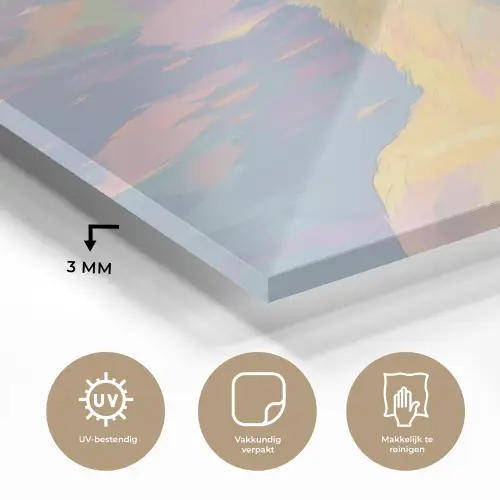 Eend - Zonnebril - Water plexiglas 5mm klein -sfeer2