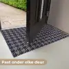 Plaid - Patroon - Ruit - Blauw Deurmat klein 898 -USP_NL