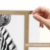 Zebra - Close-up - Zwart - Strepen Light Box met batterij (Wandlamp) middel -USP_websiteprintNL