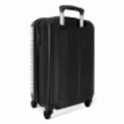 Blauwe handgetekende strepen NBS - Handbagage koffer - Volwassenen Unisex middel -achterkant