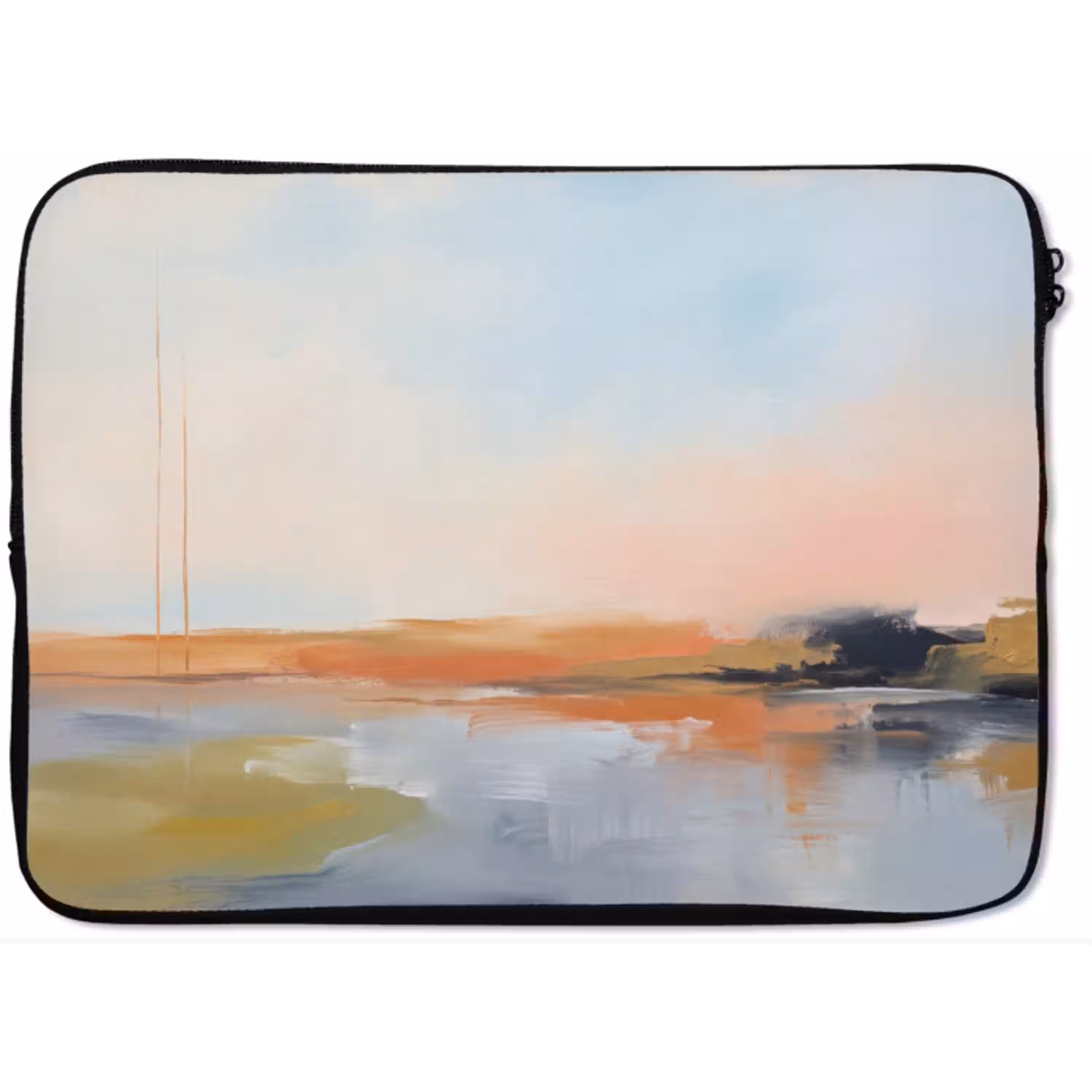 Abstract - Landschap - Horizon - Modern - Kleurrijk laptophoes neopreen klein -zkaufland3dotto