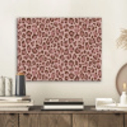Luipaard - Patroon - Roze PET vilt klein 837 -sfeer1