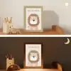 Leeuw - Beige - Dier - Moedig - Quote Light Box met kabel klein -sfeer3_kind