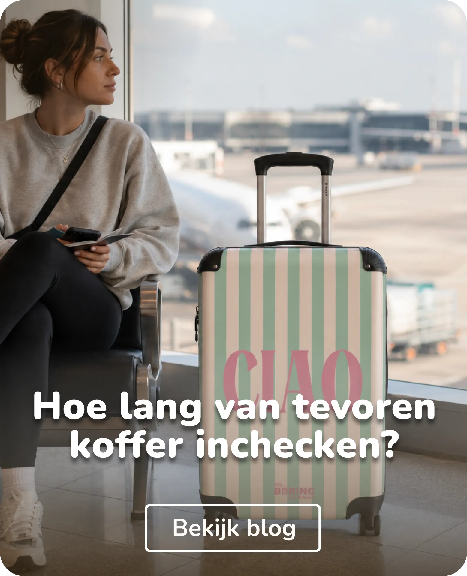 hoe lang van tevoren koffer inchecken