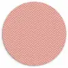 Plaid - Patroon - Visgraad - Roze Wandcirkel plexiglas klein 852 -3d