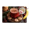 Chocolademelk - Mok - Winter - Kerst - Gezelligheid Placemat vinyl groot -zzzproduct_Kitchenyeah-website