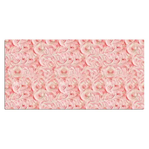 Vloeiend - Olieverf - Roze Muismat XXL klein 681 -3d_leeg