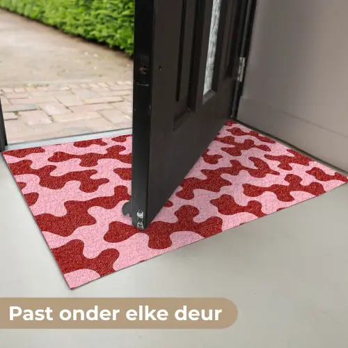 Modern - Abstract - Rood Deurmat klein 898 -USP_NL