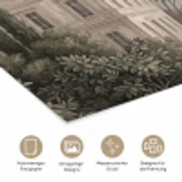 Zee - Villa - Beige poster papier klein -tcloseup_DE