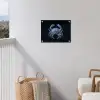 Krab - Delfts blauw - Dieren tuinposter los doek klein -sfeer8