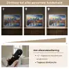 Zonsondergang Frankfurt - Stad - Skyline - Water Light Box met batterij (Wandlamp) middel -USP_dimbaarNL