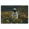 Astronaut - Bloemen - Veld - Geel Placemat vinyl groot -zzsfeer1_Kitchenyeah-website