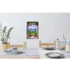 Doorkijk - Toscane - Landschap - Poort Muursticker klein -eettafel
