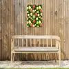Appels - Peren - Fruit - Groen Tuinposter op houten frame 2 cm dik klein 841 -sfeer4