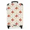 Barok patroon rood NBS - Handbagage koffer - Volwassenen Unisex middel -productfoto_recht