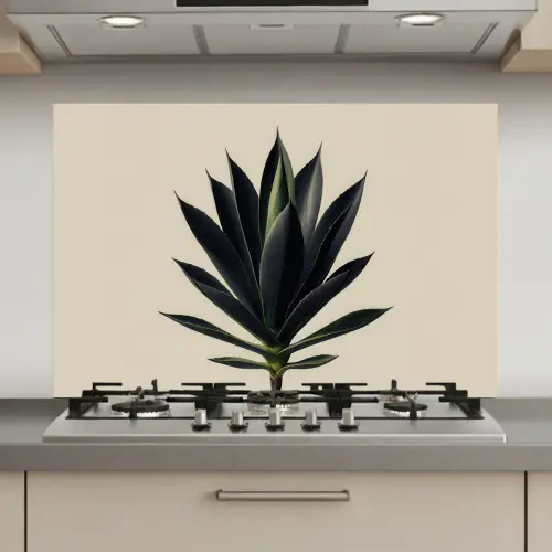 Agaveplant - Symmetrisch - Groen keuken achterwand spatscherm klein -3d_website