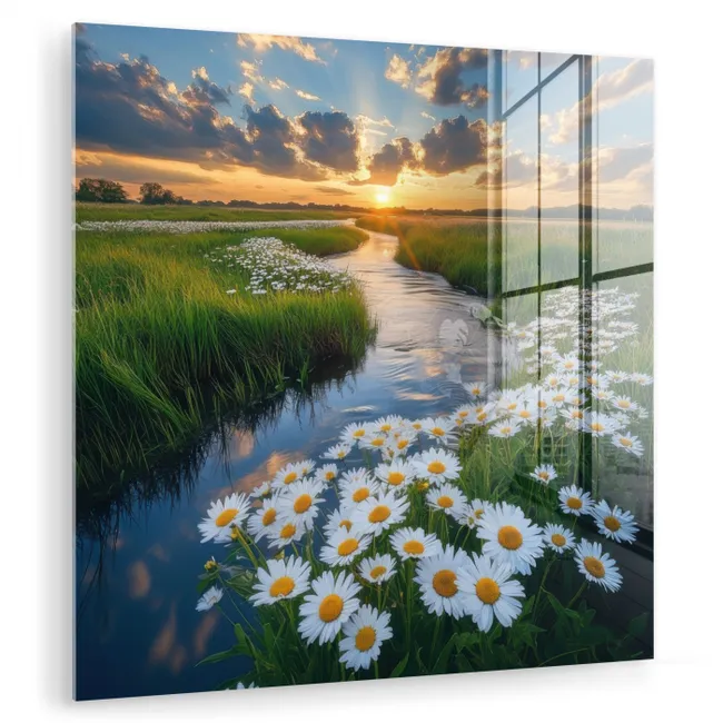 Beekje - Landschap - Margriet plexiglas 5mm klein -zzzproduct_nieuw