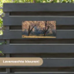 Bomen - Bloesem - Lente tuinposter los doek klein -sfeer3