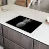 Ananas - Gedetailleerd - Bladeren Inductie beschermer vinyl 3mm klein -sfeer8