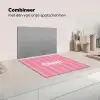 Gestreept - Roze - Chéri Inductie beschermer vinyl 3mm middel -wsfeer7_website