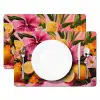 Drink - Bloemen - Yellow Placemat vinyl groot -zzsfeer2_Kitchenyeah-website