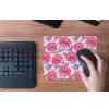 Bloemen - Patroon - Meerkleurig muismat rubber klein 262 -toetsenbord