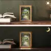 Doorkijk - Tuinboog - Bloemen - Natuur - Pad Light Box met kabel (Tafellamp) klein -sfeer3