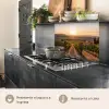 Wijngaard - Zonsondergang - Landschap keuken achterwand 2 middel -usp_ES