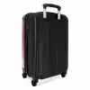 Roze monster op de maan NBS - Handbagage koffer - Kinderen Unisex middel -achterkant